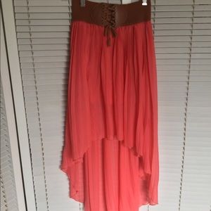 BB Couture High-Low Skirt size M